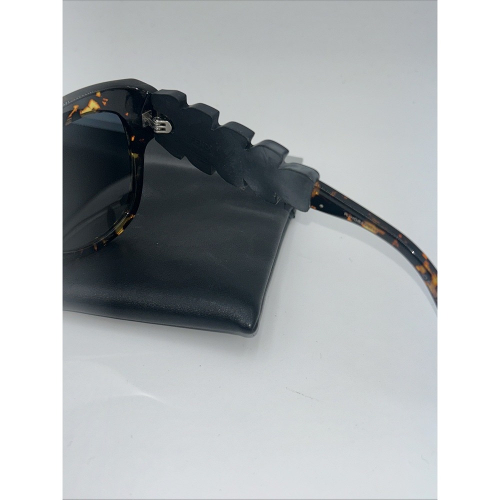 Fendi Special Edition Sunnies FF0139S N6DHD Havana Spotted Crystals Black & Case - Picture 11 of 13